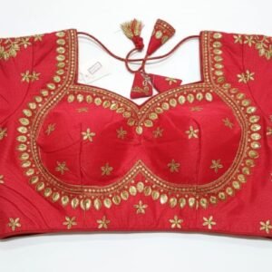 readymade mirror work blouse with dori tie back blouse (copy)