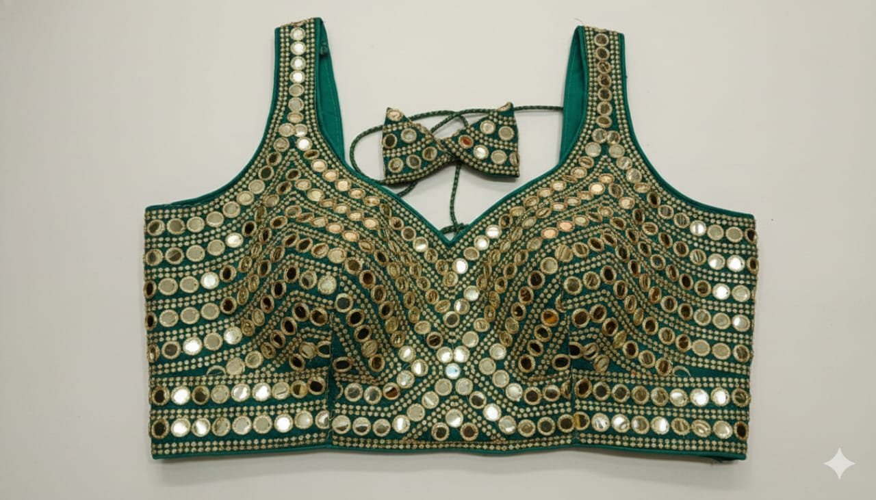 dazzling rani pink mirror work sleeveless blouse (copy) dazzling rani pink mirror work sleeveless blouse (copy)