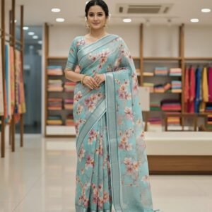 tropical floral print kurta/tunic (copy)