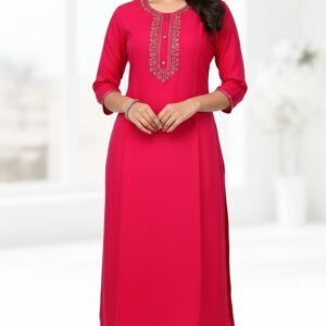 elegant teal a line kurti (copy)