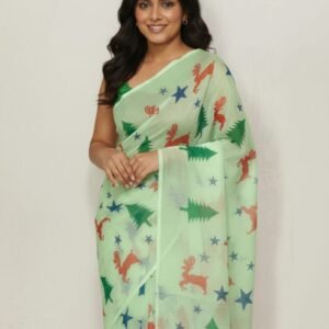 🌟 radiant mustard/lemon yellow saree 🌟 (copy)