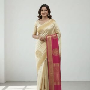 a beautiful mustard toned saree (georgette) (copy)