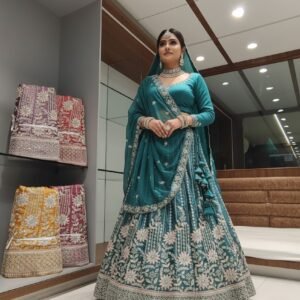 👗 Descriptions of Lehenga Ensembles