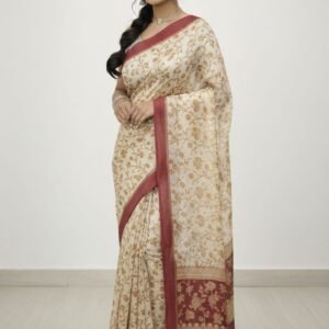 chanderi or cotton silk blend saree (copy)