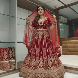 💖 luxurious bridal lehenga (copy)