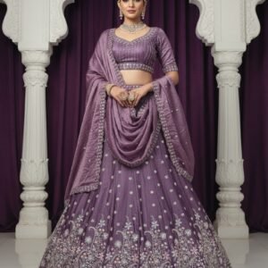 💖 exquisite velvet bridal lehenga (copy)