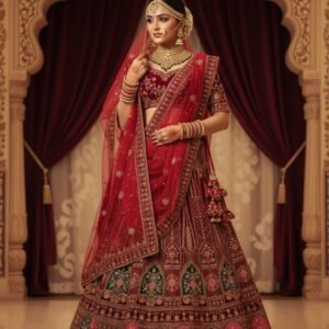 👑 magnificent bridal lehenga (copy)
