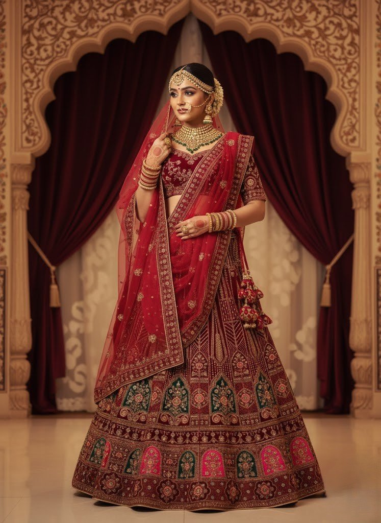 👑 magnificent bridal lehenga (copy) 👑 magnificent bridal lehenga (copy)